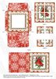 Christmas Bells Lace Mini Card Envelope Quad Stacker