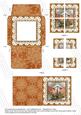 Christmas Lantern Lace Mini Card Envelope Quad Stacker