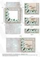 Ice Church Poinsettia Mini Card Envelope Bottom Stacker