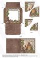Church Window Poinsettia Mini Card Envelope Duo Stacker