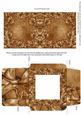 Floral Edger Tea Midi Card and Envelope Sheet