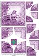 Robin 1 Lilac Tone 5in Quad Round Corner Stacker