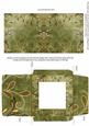 Gold Swirl Moss Midi Card and Envelope Sheet