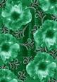 Dark Green Blossom Swirl Painted A4 Backing Paper