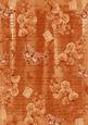 Burnt Orange Sweet Pea Painted Butterfly A4 Backing Paper