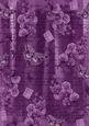 Purple Sweet Pea Painted Butterfly A4 Backing Paper