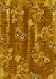Gold Sweet Pea Painted Butterfly A4 Backing Paper