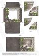 Winter Walk Black Poinsettia Mini Card Envelope Duo Stacker