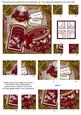 Plum Blossom 90th Birthday Gift Set 6in Duo Corner Stacker