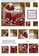 Plum Blossom 100th Birthday Gift Set 6in Duo Corner Stacker