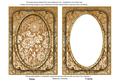 Vintage Tea Multi Floral 7x5in Shaker Base and Frame