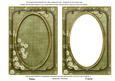 Olive Blossom Edge 7x5in Shaker Base and Frame