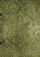 Olive Entwined Embossed Floral A4 Backing Paper
