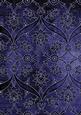 Dark Blue Entwined Embossed Floral A4 Backing Paper