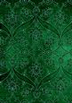 Dark Green Entwined Embossed Floral A4 Backing Paper