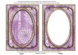Lilac Giant Blooms 7x5in Shaker Base and Frame