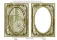 Olive Giant Blooms 7x5in Shaker Base and Frame