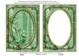 Mint Green Painted Rose 7x5in Shaker Base and Frame