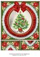 Elegant Tree Ruffle 8in Picture Sheet Topper