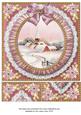 Pink Church Ruffle 8in Picture Sheet Topper