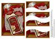 Christmas Spice Red 7x5in Swirvey Top Bottom Stacker