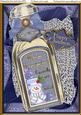 Blue Snowman Bottle A4 Picture Topper