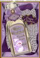 Lilac Snowman Bottle A4 Picture Topper