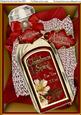 Christmas Spice Bottle Red A4 Picture Topper