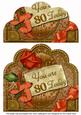 Peach Rose Gold 80 Today Giant 8in Scallop Bottom Stacker