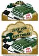 Vintage Green Car 102 Today Giant 8in Scallop Bottom Stacker