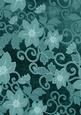 Dusky Teal All Over Floral A4 Backing Paper