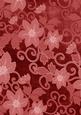 Red All Over Floral A4 Backing Paper