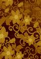 Gold All Over Floral A4 Backing Paper