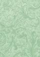 Mint Green Vintage Calico Swirl A4 Backing Paper