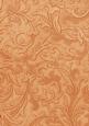 Burnt Orange Vintage Calico Swirl A4 Backing Paper