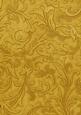 Gold Vintage Calico Swirl A4 Backing Paper