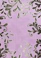 Lilac Coloured Silver Swirls A4 Backing Paper