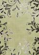 Olive Coloured Silver Swirls A4 Backing Paper