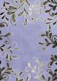 Blue Coloured Silver Swirls A4 Backing Paper
