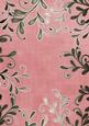 Red Coloured Silver Swirls A4 Backing Paper
