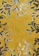 Gold Coloured Silver Swirls A4 Backing Paper