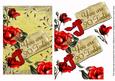 Red Rose Postcard Lemon 90 Today Tag Step by Step Sheet