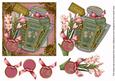 Freesias Perfume 18th Birthday Step by Step Decoupage Sheet