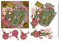 Freesias Perfume 45th Birthday Step by Step Decoupage Sheet