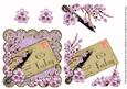 Lilac Cherry Blossom Postcard 65 Today Step by Step