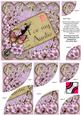 Lilac Blossom for My Auntie Postcard 6in Duo Corner Stacker