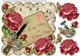Deep Pink Rose Cream Mam Mothers Day 8in Decoupage Topper