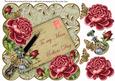 Deep Pink Rose Olive Mam Mothers Day 8in Decoupage Topper