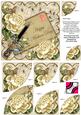 Cream Roses Cream Mothers Day 6in Duo Corner Stacker