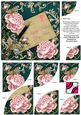 Pink Roses Petrol Mothers Day Mam 6in Duo Corner Stacker